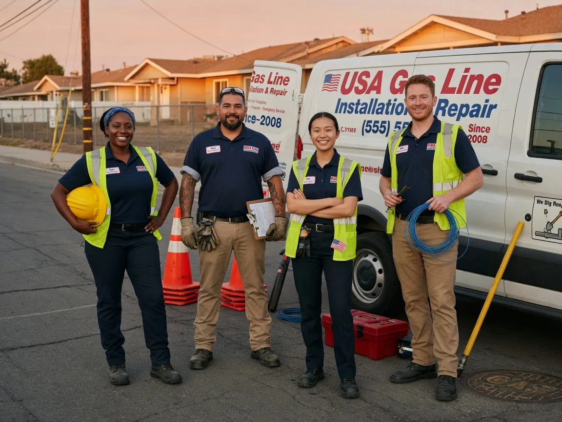 Gas Line Installation company in Linwood, NC